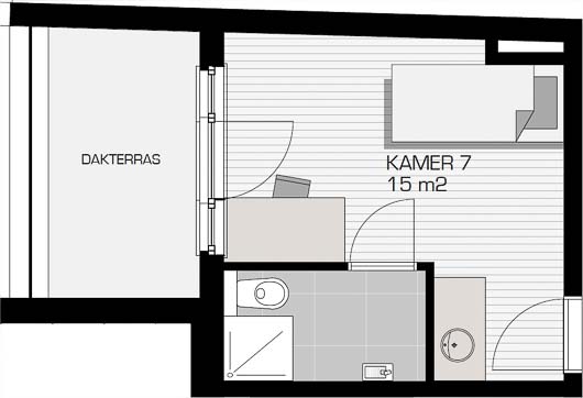 plattegrond kamer 7